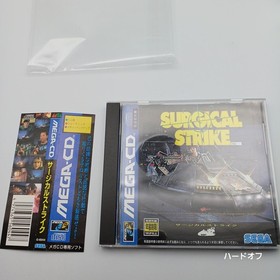 SEGA Surgical Strike MEGA CD Game Excellent Condition No Disk Damage