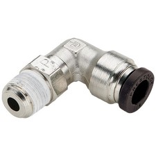 PARKER W169PLP-6-4 Swivel Elbow,Pipe 1/4",Tube 3/8" 800KG8