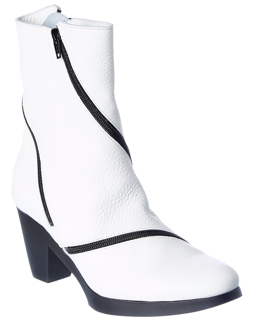 Arche Divzyp Leather Bootie Womens White 36 41390₽