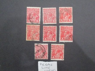 KGV Stamps: Variety Used Great Item Must Have (M3273)