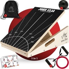 Professional Slant Board for Squats - 5 in 1  portable wooden Stretching Board