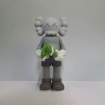 kaws figure with money