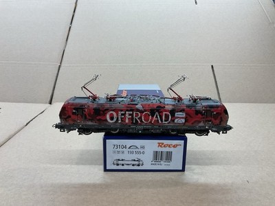 ROCO HO SCALE ELEKTROLOK 4X STROMABNEHMER BR 193 555-0 OFFROAD DCC READY!
