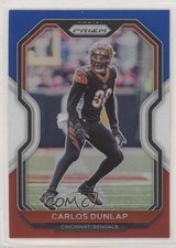 2020 Panini Prizm Red White & Blue Prizm Carlos Dunlap #53 0o6v