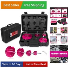 per Raccordi in PVC, CPVC e ABS, Include Alesatori da 1,5", 2", 3", 4", Compatibile...