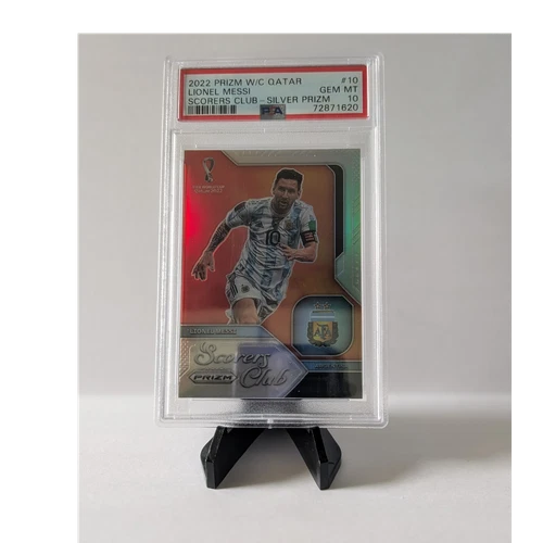 World Cup Lionel Messi 2022 Panini Prizm World Cup Lionel Messi #10 Silver Prizm