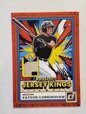 KAYSON CUNNINGHAM 2026 Donruss PROSPECT JERSEY KINGS PATCH RED #'d 13/99