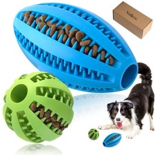 2 Pack Puzzle Toy, Large Dogs, Interactive Enrichment, Treat Dispensing Ball