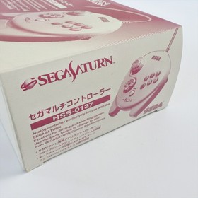 MULTI CONTROLLER Boxed HSS-0137 Control Pad Sega Saturn Official 1248