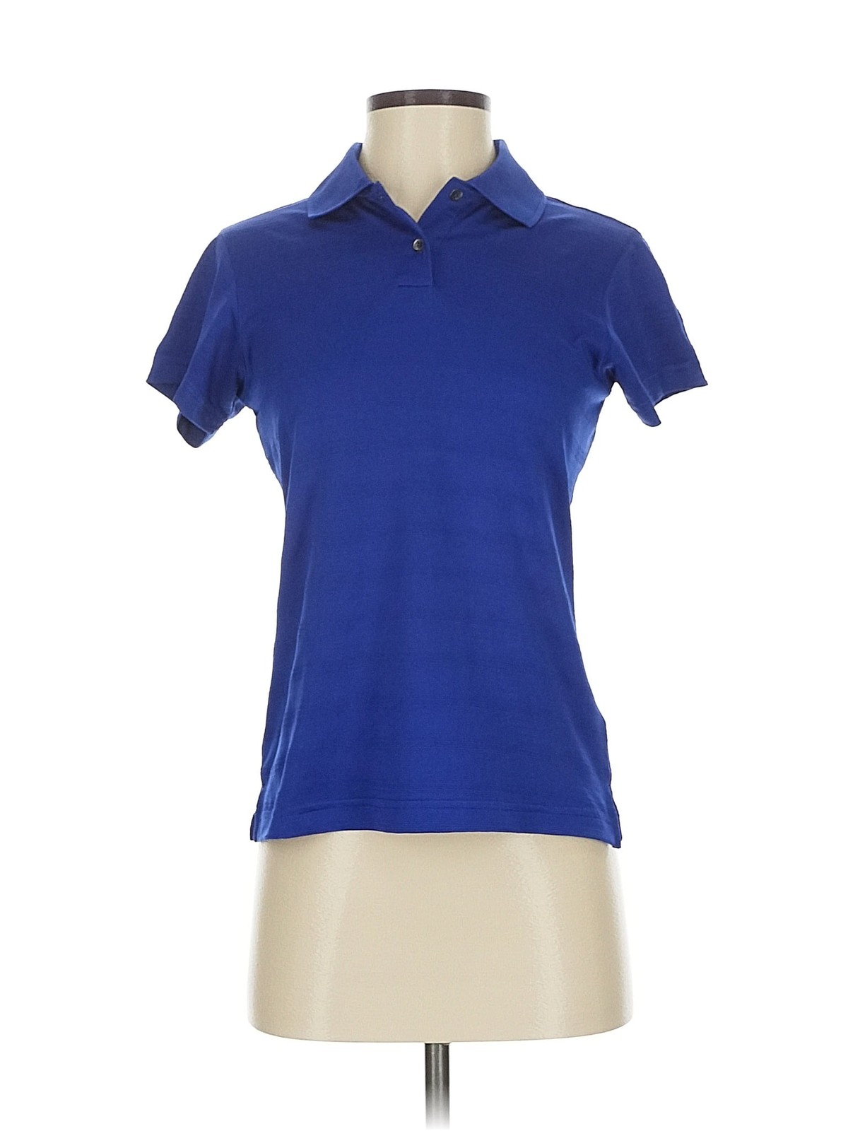 Adidas Women Blue Short Sleeve Top S