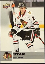 Seth Jarvis Rookie 2019-20 Upper Deck CHL Star SP #311 (RC) Carolina Hurricanes