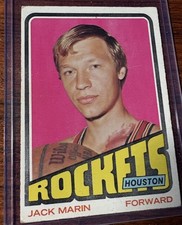 Topps 1972-73 Jack Marin Houston Rockets #70 Basketball Base Set Card NM-MT