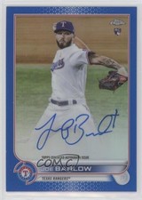 2022 Topps Chrome Rookie Blue Refractor 123/150 Joe Barlow #RA-JOB Auto 0x3i