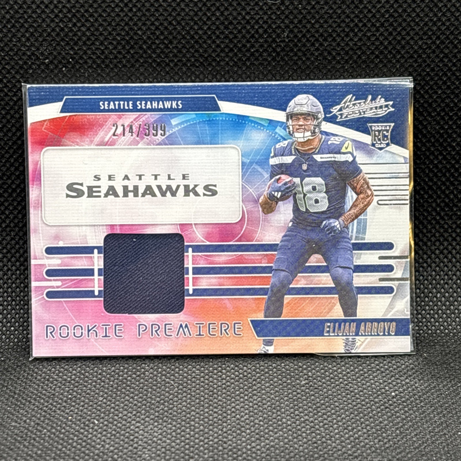2025 Absolute Rookie Premiere Materials Elijah Arroyo Seahawks /399 RPM-EAO