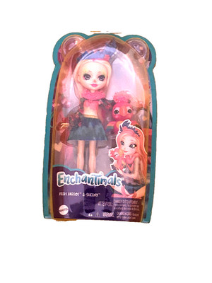 MATTEL FJJ21  EnchanTimals Peeki Parrot (Papagei) &Sheeny ab 4 Jahren Asst.FNH22