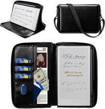Case for Remarkable Paper Pro Move 7.3" 2025, Premium Leather Folio with Handhel