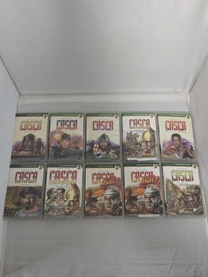 Lot of 10 Casca Cassette Audiobooks by Barry Sadler   War Lord Series  