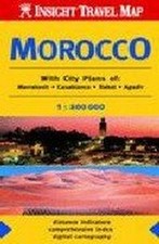 Morocco Insight Travel Map Paperback / softback Book The Fast Free Shipping