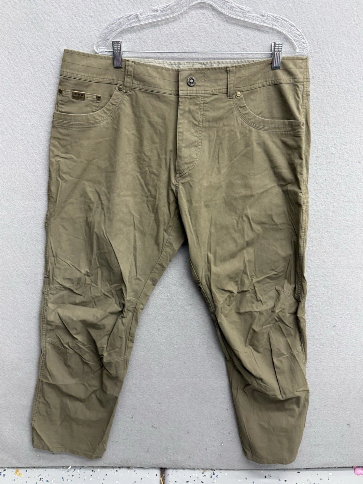 Kuhl Revolvr Pants Mens 38x32 Stretch Cotton Nylon Blend Outdoor Hiking