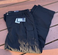 NEW 5.11 Tactical Pants Mens 40x30 Black Taclite Pro Ripstop Cargo Utility Work