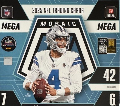  Volume Pricing  2025 Panini MOSAIC Football NFL Cards Vets RC Inserts