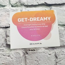 MA LYS Get Dreamy Overnight Toning Body Whip 6.8 Fl Oz New Moisturizer