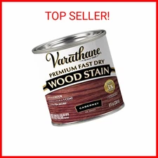 Varathane Premium Fast Dry Wood Stain, Half Pint, Cabernet
