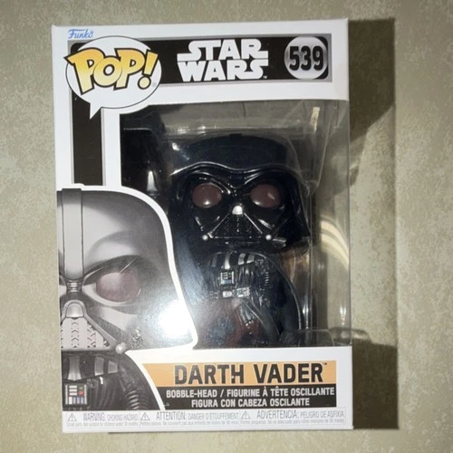 Funko Pop! Vinyl Star Wars Darth Vader Obi-Wan Kenobi Bobblehead #539
