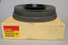 Vintage Kodak Carousel Transvue 140 Projector Slide Tray with Original Box