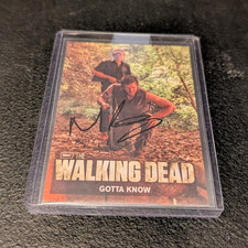Cryptozoic The Walking Dead S2 #16 Gotta Know Autographed Norman Reedus