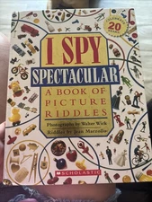 I Spy Spectacular: a Book of Picture Riddles by Jean Marzollo (2011, Hardcover)