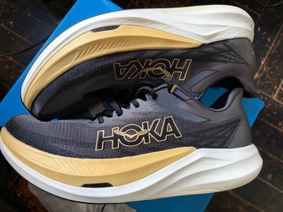 HOKA Rocket X 3 Men s 12 BKGD   Carbon Plate Marathon Racing Shoe 