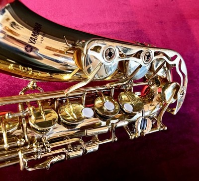 Yamaha YAS-52 Alto Saxophone   Japan Model   Purple Logo  