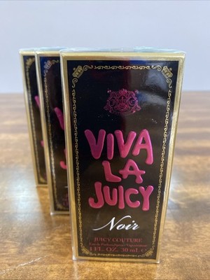 Noir by Viva La Juicy Couture Eau De Parfum Spray Lot Of 3