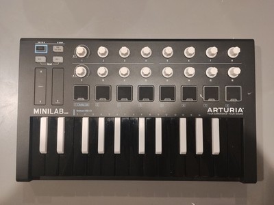 Arturia Minilab Mkii Midi Controller - black, good condition