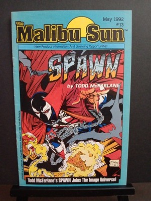 MALIBU SUN #13 Fine 6.0 1ST APPEARANCE OF SPAWN 1992 TODD MCFARLANE SCARCE 