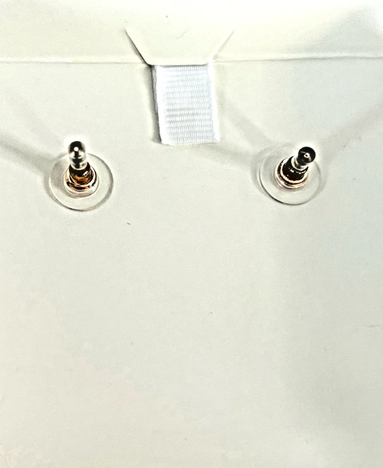 Pendientes de oro Hanukkah Menorá estrás poste nuevos en caja Foto 2 de 4