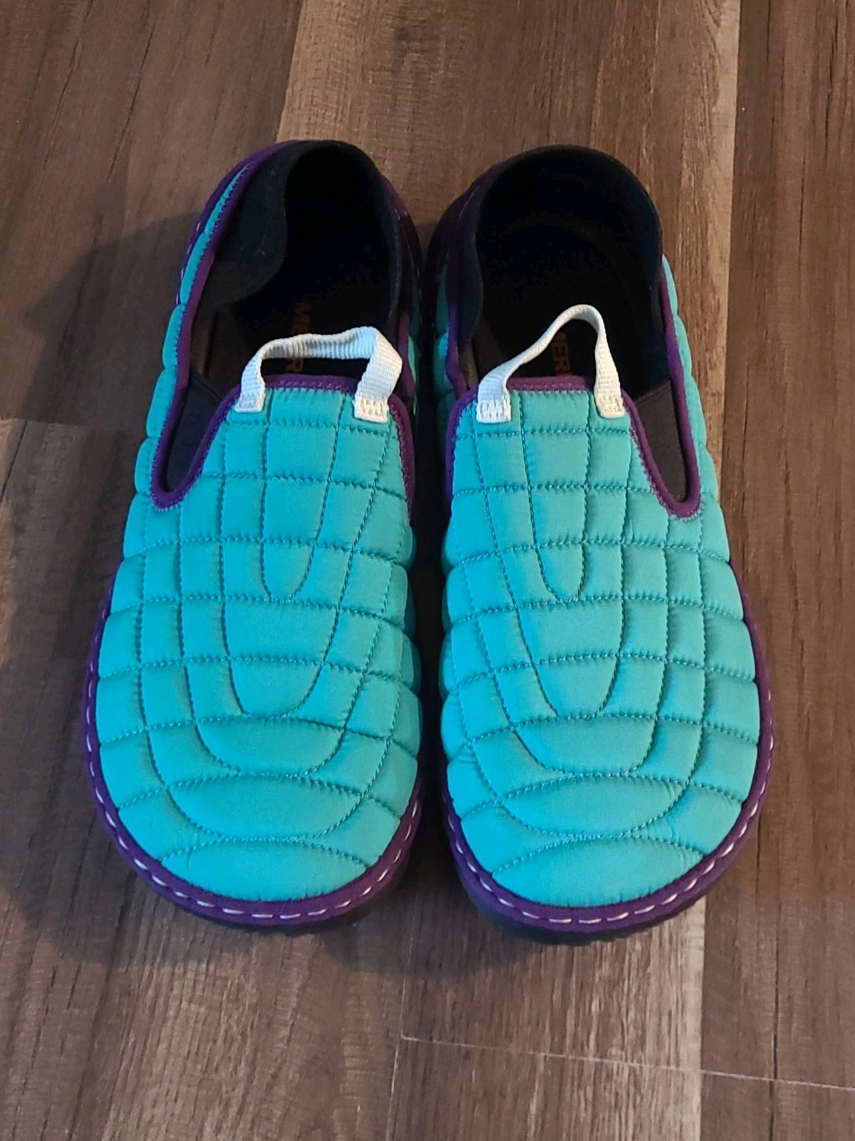 Scarpa mocassino Merrell Hut mocassino slip on ceramica trapuntata uomo taglia 8