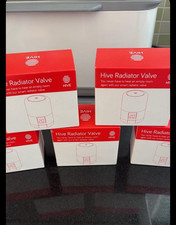5 x Hive Thermostat radiator valves