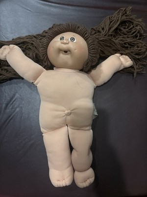Cabbage Patch Doll Vintage. 1978,1982, Brown Hair