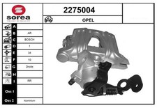 Bremssattel Hinten Rechts Bosch-System für Opel Astra G F70 Caravan T98 98-05