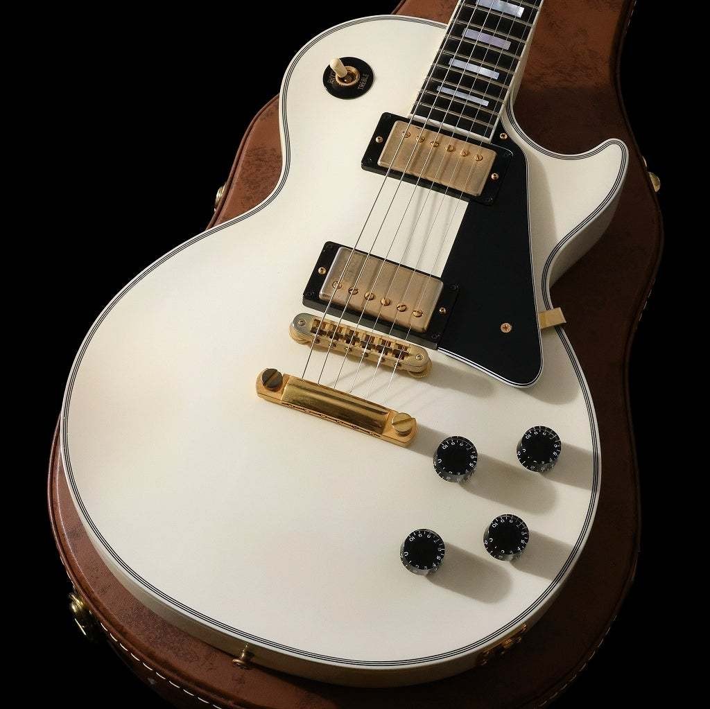 Gibson Custom Shop LES Paul Custom Alpine White Used Electric Guitar [AUTH]