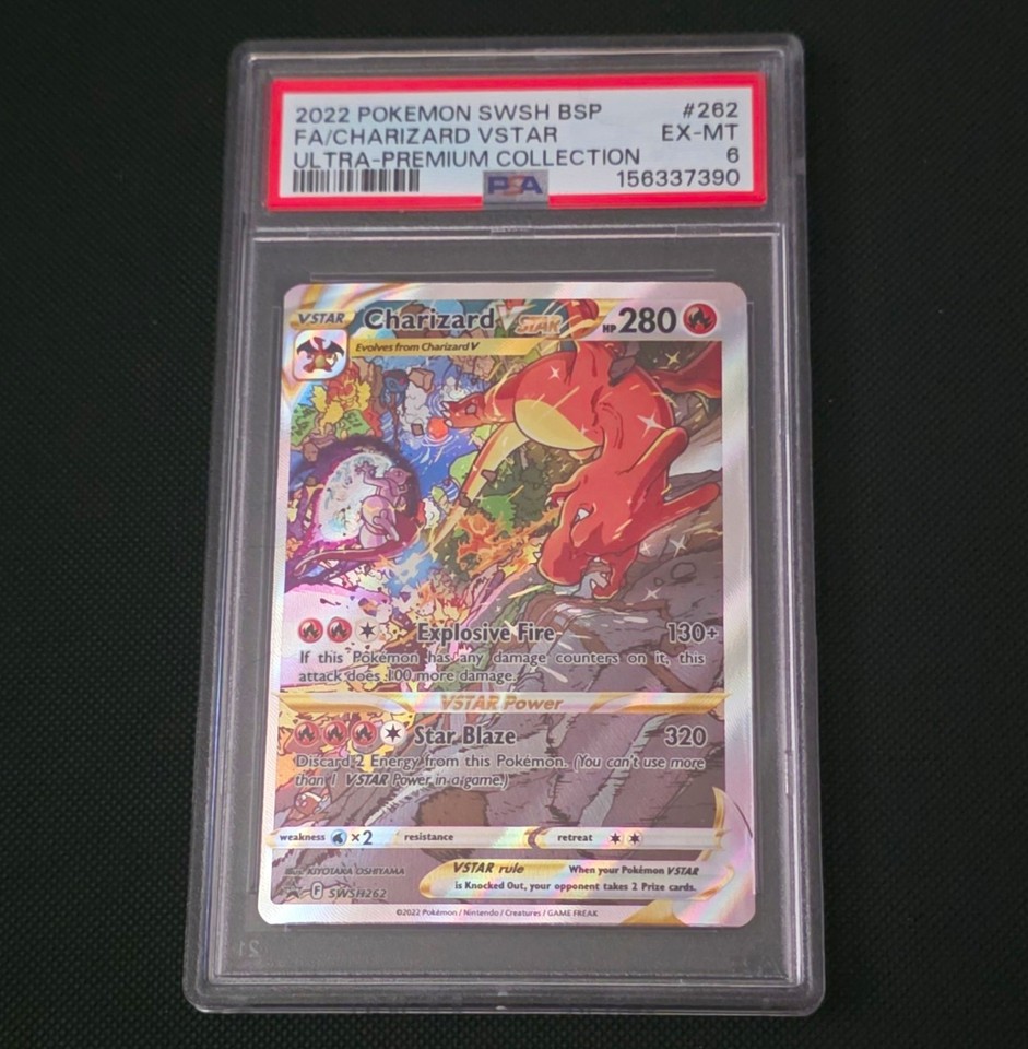 Charizard Explosive Fire The Pokemon Company Pokemon TCG Charizard VSTAR Holo Promo SWSH262 ENG ...