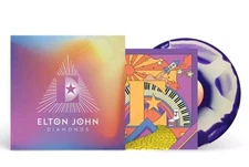 ELTON JOHN DIAMONDS - PRYAMID EDITION - LIMITED EDITION COLORED VINYL - NEW!