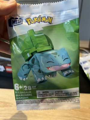 Mattel POKEMON Figur Bisasam Bulbasaur Construx Mega Blocks Minifigur NEU