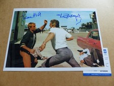 TERENCE HILL & RICCARDO PIZZUTI signed autograph signed on photo in person ACOA