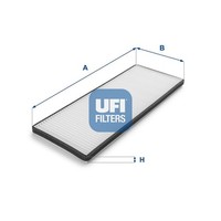 UFI Filter, Innenraumluft 53.015.00 FüR Chevrolet Irmscher Opel
