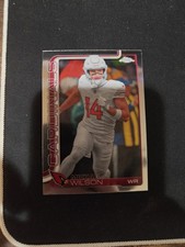 2025 Topps Chrome - Michael Wilson #2 Base - Arizona Cardinals