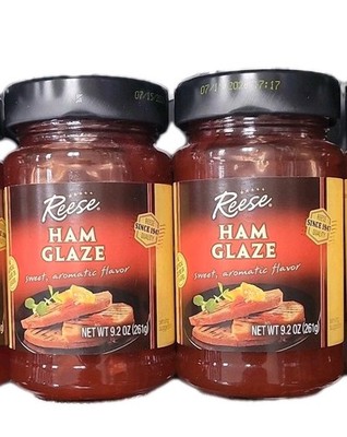 (2) Reese HAM GLAZE Each Jar is 9.2 Oz. Exp 10/23/2026 