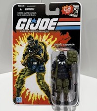 GI JOE 25th ANNIVERSARY COMIC SERIES ARCTIC TROOPER SNAKE EYES ACTION FIGURE MOC